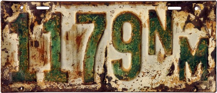 New Mexico Passenger Car License Plates 1912-Present including